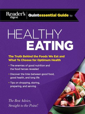 cover image of Reader's Digest Quintessential Guide to Healthy Eating